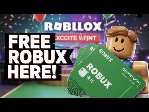 Free Robux Gift Card Codes | 100% Working Robux Redeem Guide 2025