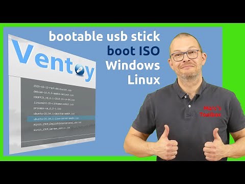 How to make a USB boot stick with multiple ISOs on it (Marcs Toolbox)
