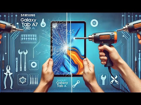 Samsung Galaxy Tab A7 (SM-T220) Screen Repair - Easy DIY Guide! (Tools, Tips & Tricks)
