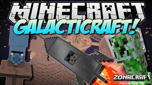 Galacticraft Mod Para Minecraft 1.12.2, 1.11.2, 1.10.2, 1.8.9, 1.7.10 - ZonaCraft