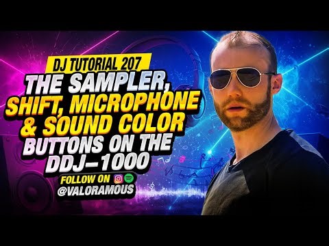 DJ Tutorial 207 | How to Use Sampler, Key Shift, Mic & Sound Color on the DDJ-1000 in 2025