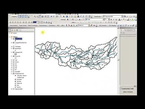 Complete HEC-HMS Hydrologic Model Development using ArcGIS Tutorial: Simple for beginners