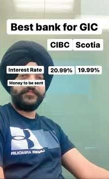 Which GIC Bank is your favorite?? | Best GIC for international Students in Canada | Scotia vs CIBC