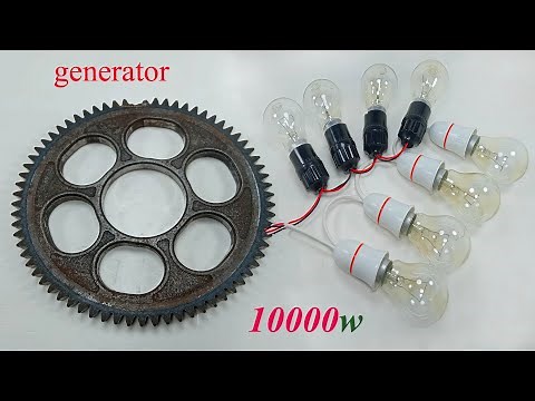 how to make 220v 10000w free energy generator infinity coil to power your home