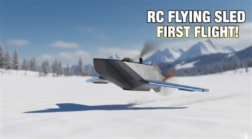 RC Flying Sled: A Fun and Thrilling Remote-Control Adventure