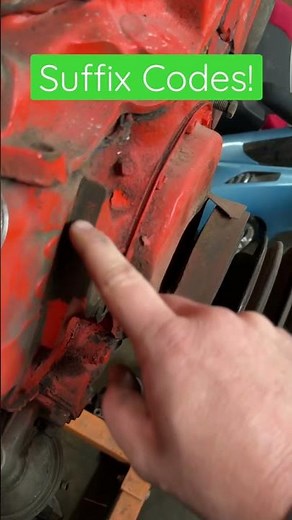 How to Identify a Small Block Chevy Engine Part 4: Suffix Codes #shorts
