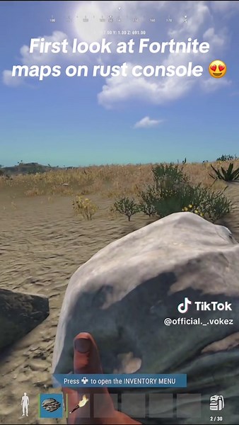 First Look at Fortnite Maps on Rust Console