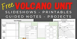 FREE Volcanoes Unit