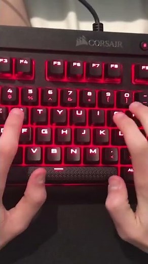 Corsair K63 stock sound test (Cherry MX Red)