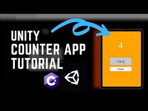 Make a simple counter app with Unity - (Beginner Tutorial)