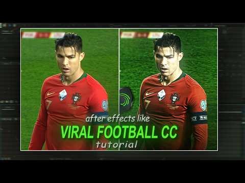 🔥 AE Like Viral Football CC Tutorial | Alight Motion (+preset) #editing #cc