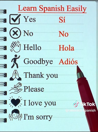 How to Say Common Spanish Words Easily