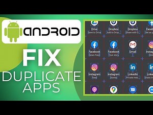 How To Fix Duplicate Apps On Android (EASY)