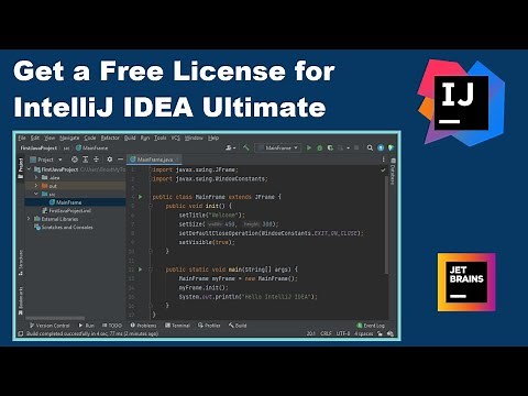 Get a Free License for IntelliJ IDEA Ultimate and all JetBrains Products for Students and Teachers