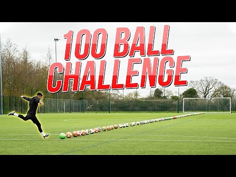 IMPOSSIBLE 100 BALL CHALLENGE!