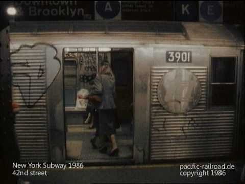 New York Subway 1986 NYC -directors cut- with stereo audio track.mpg