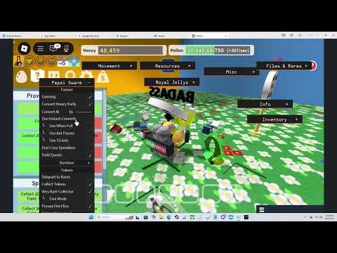 Bee swarm simulator EXPLOIT script