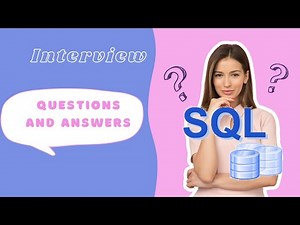 Top 50 SQL Interview Questions and Answers | SQL Interview Questions| SQL Interview Part 1