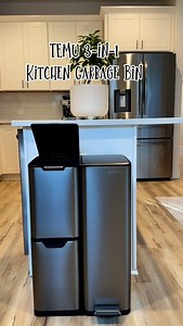 @shoptemu This excellent 16-gallon trash can from TEMU! With a soft-close lid, fingerprint-resistant surface, and three removable waste sorting bins, this trash can is a great option for those who are serious about waste management or who want to keep their kitchen organized and clean. I highly recommend it! Link⤵️ https://app.temu.com/k/phh5rm3vspe Use code : dyt5227 #shoptemu #temutrash #trash #garbage #garbagetrash #temukitchen #homegarbage #temu #ugc #ugccreator #ugccontent #ugccontentcreato