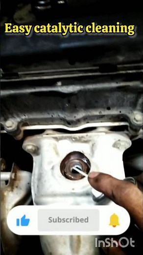 ⚠️Save $$$! Clean Your Catalytic Converter in Minutes!#automobile#carrepair#catalyticconverter