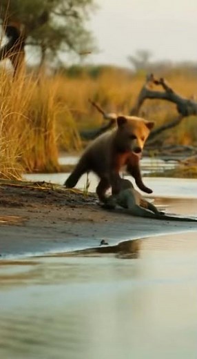 bear vs nile monitor lizard #animalfight #wildlife #wildlifeentertainment #natureimages #animals