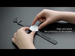 JETech Installation Guideline – Flexible TPU Screen Protector for Fitbit Versa/Sense Watch