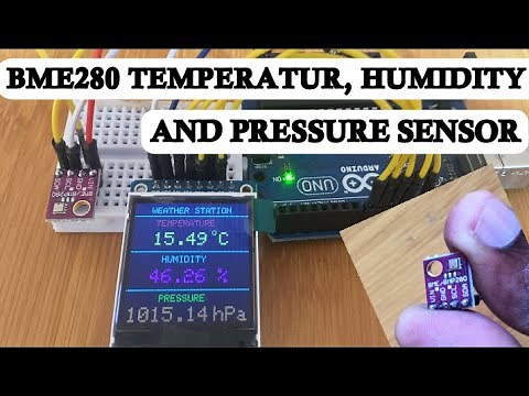 Weather Station using BME280 Temperature, Humidity and Pressure Sensor with Arduino
