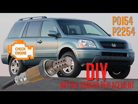 Honda Pilot Oxygen Sensor Replacement (P0154 P2254)