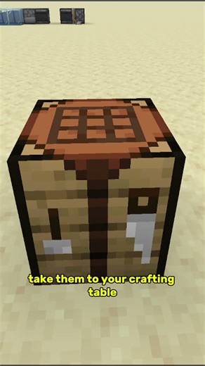 Craft a Dispenser in #minecraft #minecraftsurvival