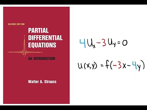 First Order PDE Constant Coefficients Example 1
