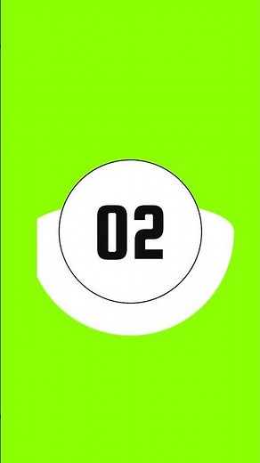 5-Second Green Countdown – Use in Your Edits! #vfx #videograph #timer #greenscreen