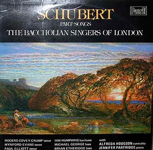 Schubert - The Baccholian Singers Of London - Part-Songs