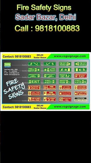 Exit Sign, Fire exit signage, Fire safety sign board, Hanging Fire Exit Signs, Acrylic Signs