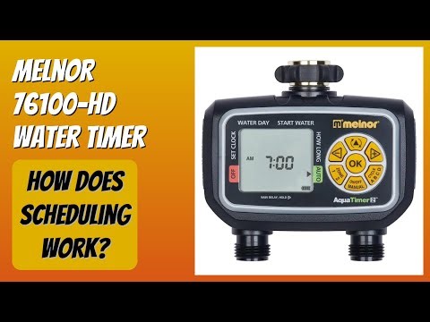 REVIEW (2025): Melnor 76100-HD Water Timer. Features