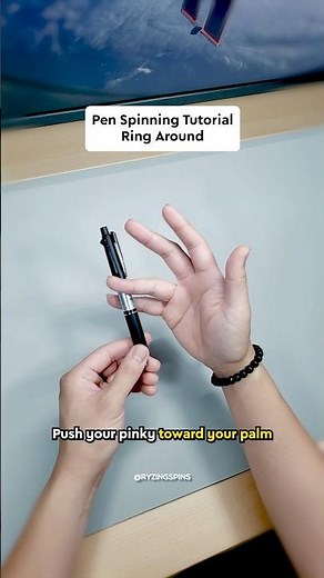 RING AROUND Pen Spinning Tutorial 🖖🌀