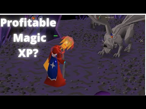Iron Dragon Magic Training OSRS (WAY better than splashing)