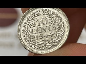 1944 Netherlands 10 Cents Coin • Values, Information, Mintage, History, and More