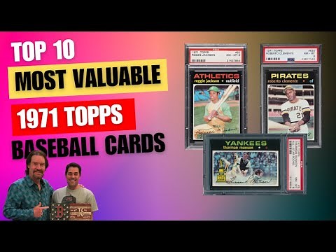 Top 10 Most Valuable 1971 Topps Baseball Cards