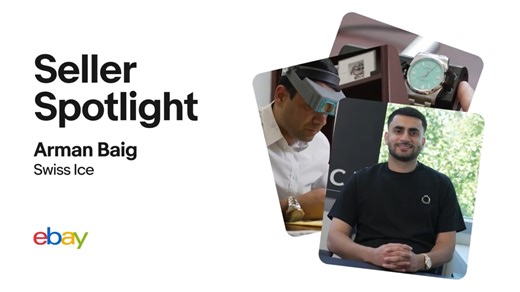 35K views · 78 reactions | It’s a family business three generations in the making. eBay Seller Arman Baig grew up in his father’s fine jewelry store—learning the trade and being inspired. Now, Swiss Ice is much more than a luxury watch store, it’s a shared passion and a multimillion-dollar family legacy  | eBay | Facebook