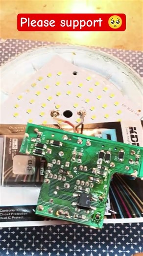 45w led bulb repair ll #shorts #youtubeshorts #ledbulb #ledbulbrepair