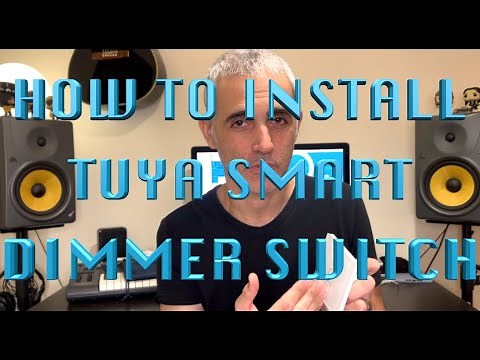 How to install Tuya smart dimmer switch - the EASIEST way !