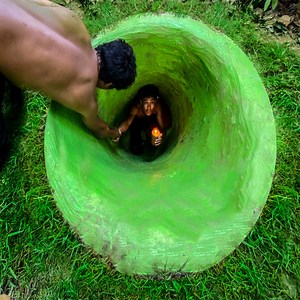 How To Build Craft Temple Underground House And Swimming Pools | Primitive Survival Tool