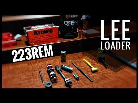Reloading 223 Remington With 55gr Soft Points And Hodgdon CFE223 Using The Classic Lee Loader