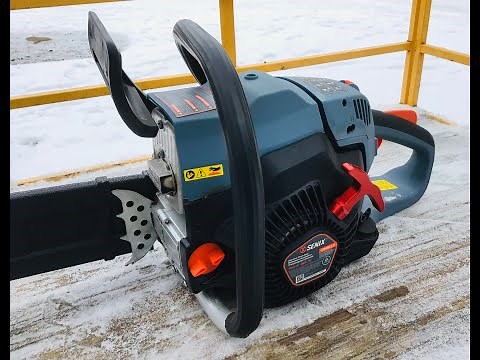 SENIX 4-Stroke Chainsaw Review and Mods