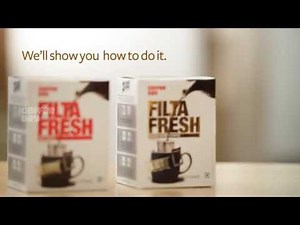 Make your own filter coffee in an instant!