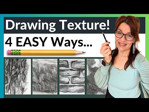Drawing Realistic Textures In Pencil (4 EASY Tutorials!)