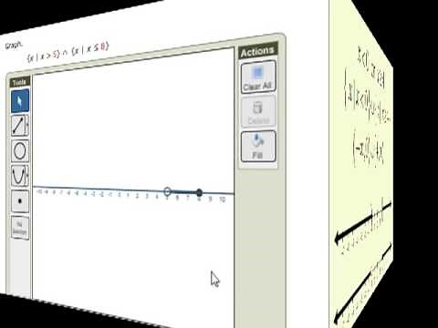 Graphing on a Number Line with the WebAssign Graphing Tool