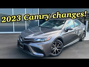 FIRST look! 2023 Toyota Camry SE AWD! What’s new!?