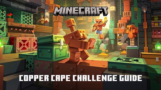 All Minecraft Copper Cape challenges and how to do them