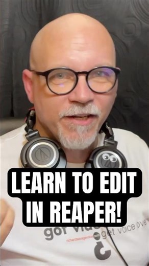 NEW VIDEO! WATCH NOW! Edit Voice Over in Reaper